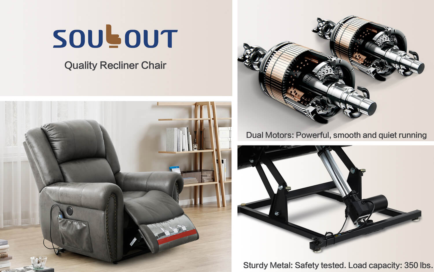 soulout infinite position lift recliner